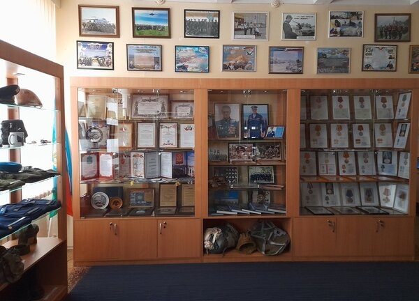 Экспозиция «Рождён, чтобы защищать Родину»